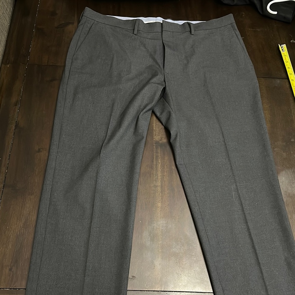 J M Haggar Gray Dress Pants